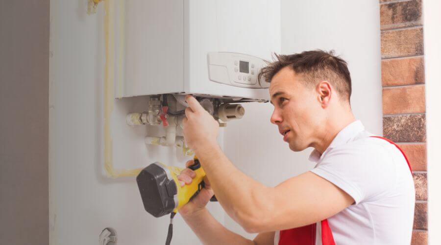 Local water heater installation in Wyano, PA
